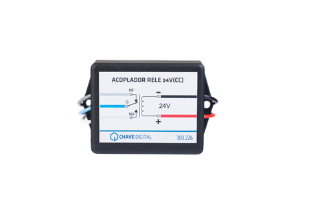 Acoplador a Rele 24V(CC)  IP-20  1 Contato NAF   - 303226